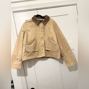 J. Crew Barn Jacket in Coastal Khaki